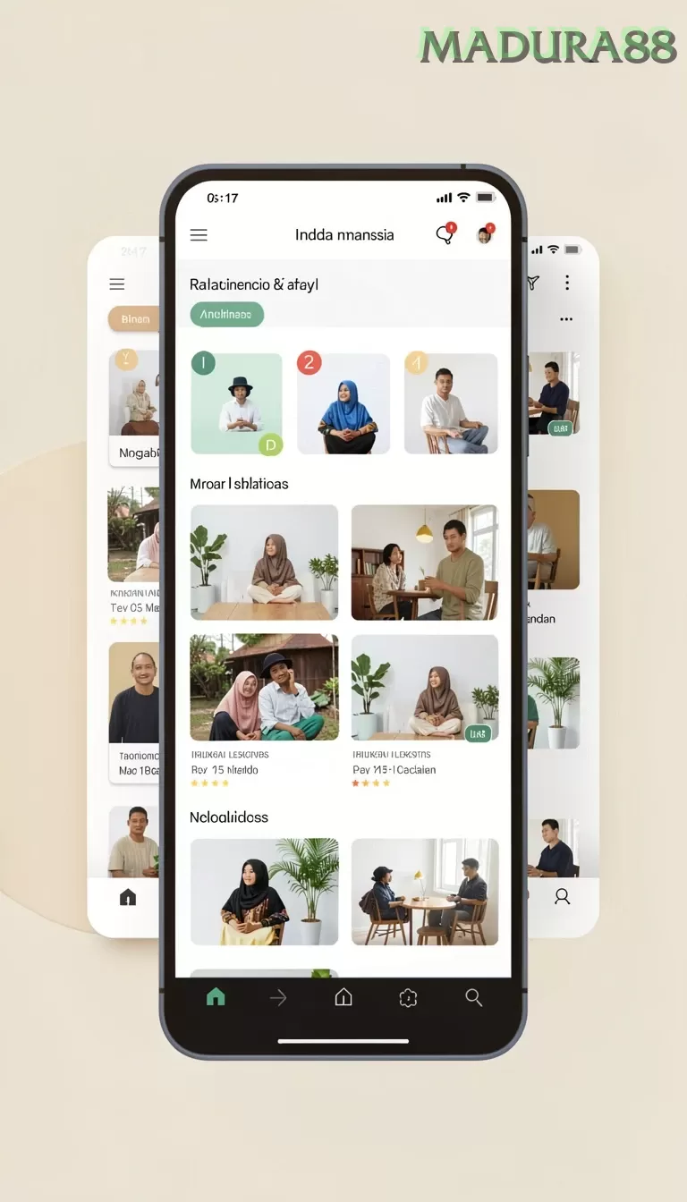 Cuplikan layar menu unduhan madura88 untuk perangkat Android